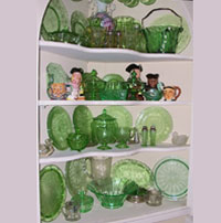 Green Glass Collection