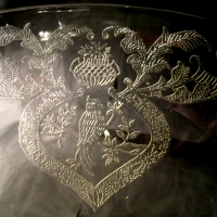 Unknown Bird Etch on Sloan Bros. Stem
