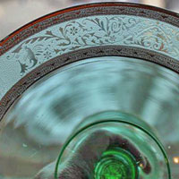 Unknown Border Decoration on Central #2005 Compote