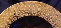 Unknown Gold Encrusted Border Etch