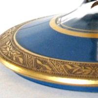 Unknown Gold Encrusted Border Etch