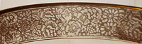 Unknown Border Etch on Wide Rimmed Ice Bucket