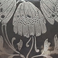 Unknown Floral Etch