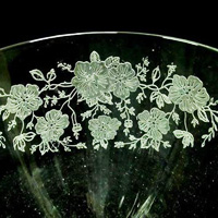 Unknown Floral Etch on Huntington Stem