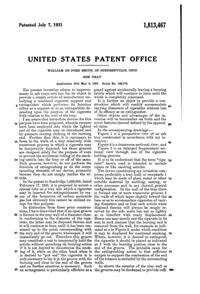 Corning Sure-Out Ash Tray Patent 1813467-2