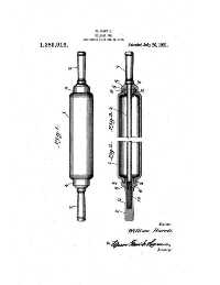 Imperial Manufacturing Rolling Pin Patent 101385916-1