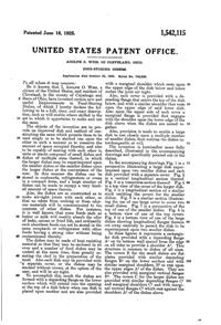 Weis Refrigerator Dish Patent 1542115-3