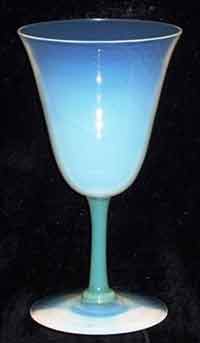 Fry Jade Foval Goblet