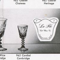 La Flo Stemware Catalog Page