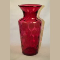 Diana Handcraft Cranberry Vase