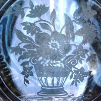Paden City Spring Flowers Etch