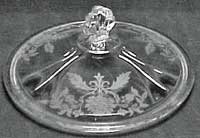 Paden City Satin Rose Etch