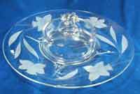 Paden City Spire with Daffodil Etch