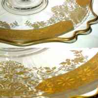 Lotus # 796 Louise Etch on Central #148 Tray