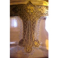 Lotus #1003 Gold Encrusted Martha Etch
