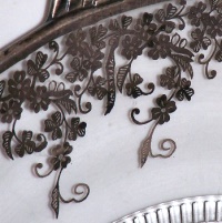 Lotus #  75 Ivy Silver Overlay