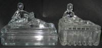 American Glass Powder Jars