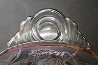 Cambridge # 131 Caprice Handle 8" Footed Plate