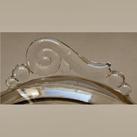 Heisey #1519 Waverly Lemon Dish Handle