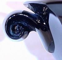 Co-Operative Flint #580 Console Bowl Handle