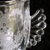 Paden City # 555 Sugar & Creamer Handle