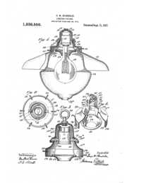 Beardslee Chandelier Light Fixture Patent 1239556-1