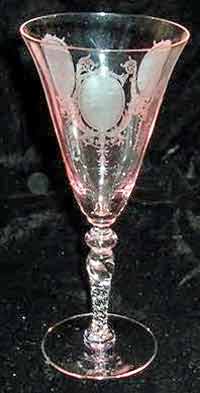 Monongah #6102 Goblet with Bo Peep