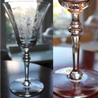 Seneca #1488 Goblet w/ Unknown Etch