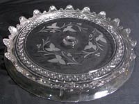 Unknown Birthday Candle Cake Plate