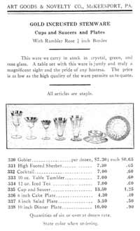 Art Goods and Novelty Company Catalog Page  9