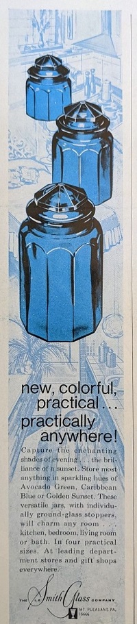 L. E. Smith Cannister Set