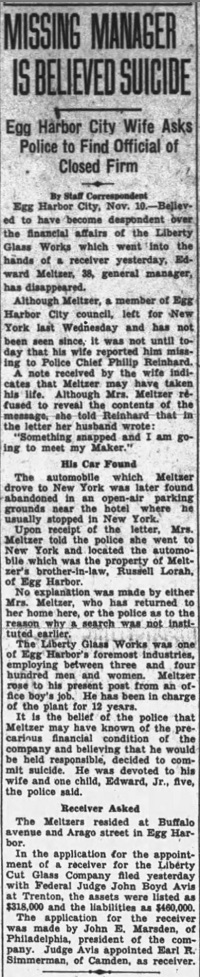 Newspaper Article About Liberty Works Manager
