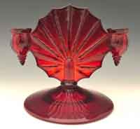 New Martinsville #  42 Radiance Two-Light Candlestick
