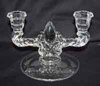 New Martinsville #  44 Teardrop Candlestick