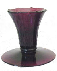 New Martinsville #  34 Addie Candleholder