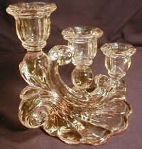 Cambridge #1338 Caprice 3-Light Candlestick