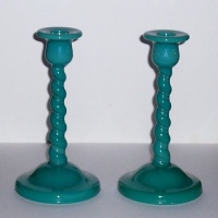 Cambridge # 366 Twist Candlesticks