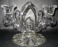 Cambridge #3900/  72 Caprice Duo Candleholer
