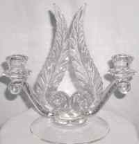 Fostoria #2636 Plume Duo Candlestick