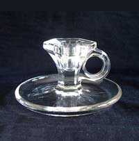 Fostoria #1666 Handled ChamberStick