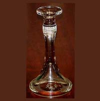 Fostoria #2275 Candlestick w/ #267 Virginia Etch