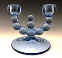 Paden City # 444 "Alexander" Two-Light Candlestick