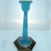 Paden City # 115 Candlestick w/ Unknown Decoration