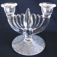 Paden City Candleholder w/ Loopie Etch