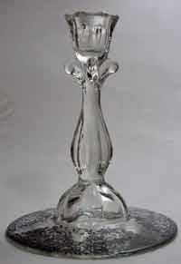 Paden City #1504  Chaucer Candlestick