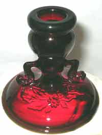 Fenton #1623 Dolphin Handled Candleholder