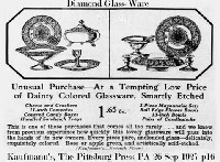 Diamond Glassware Advertisement
