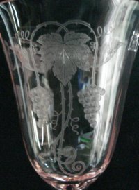 Tiffin #14180 Vintage Etch