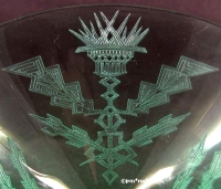 Tiffin Modernistic Etch