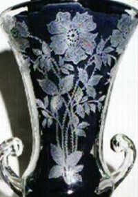 Tiffin #  319 Coronet Etch